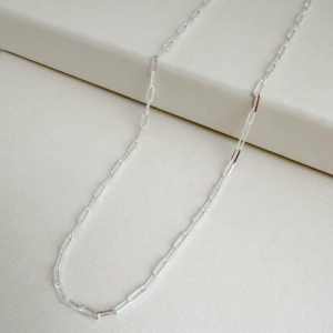 10.0335.0.S - (70) Corrente de inspiração elos cartier lisos