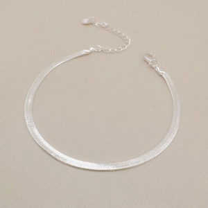 12.2006.0.S - (V2) Pulseira de malha em fita clássica de 3mm
