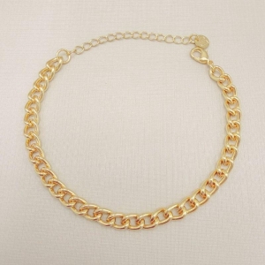 12.2257.0.O - Pulseira de elos tradicionais 5mm.