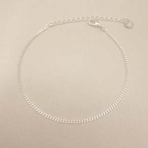 12.2261.0.S - Pulseira elo groumet 1,6mm.