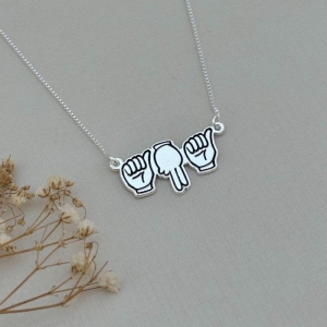 09.2318.2.O - (45) Colar personalizado nome libras