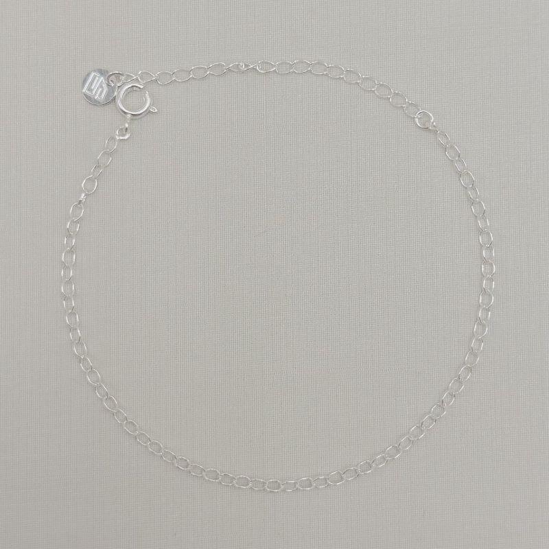 12.2373.0.S - Pulseira de elos pentagonal lisos clássicos