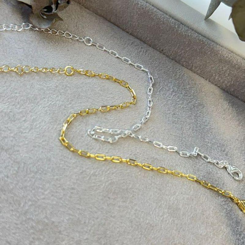 12.1964.0.S - Pulseira de elos insp. cartier liso pequeno