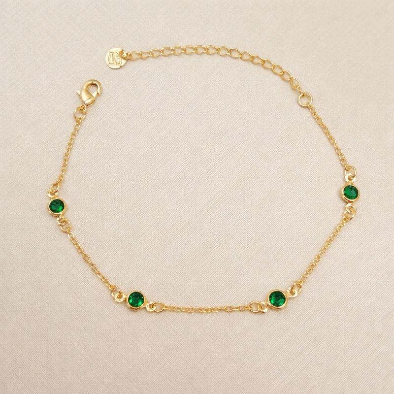 12.2325.5.O - Pulseira estilo tiffany espaçada simples