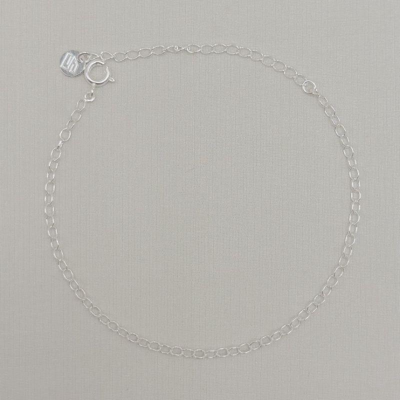 12.2373.0.S - Pulseira de elos pentagonal lisos clássicos