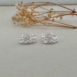 05.2964.0.S - Argola trançada tamanho M