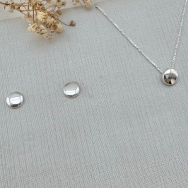 07.2677.0.S - (45) Brinco de moeda lisa com borda arredondada