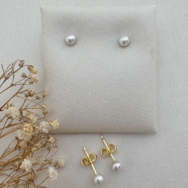 07.2681.15.O - Brinco de pérola mini classica simples
