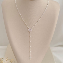 09.2362.0.S - Rosario de uma conta com imagem de São Bento