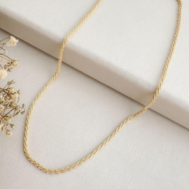 09.2351.0.O - (32) Colar de malha veludo clássico