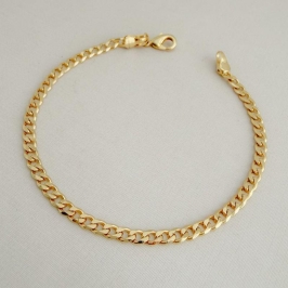 12.1922.0.O - Pulseira de elos grumet simples em 0,35 cm