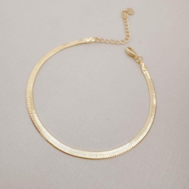 12.2006.0.O - (V2) Pulseira de malha em fita clássica de 3mm