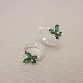 05.3082.5.S - Argola de borboleta verde.