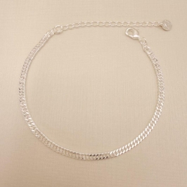 12.1742.0.S - (V2) Pulseira de elos groumet duplo 3mm