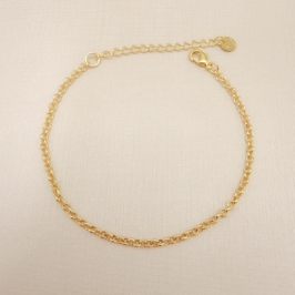 12.2255.0.O - Pulseira de elo português 2,6mm