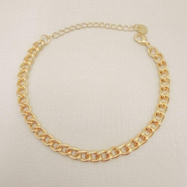 12.2257.0.O - Pulseira de elos tradicionais 5mm.