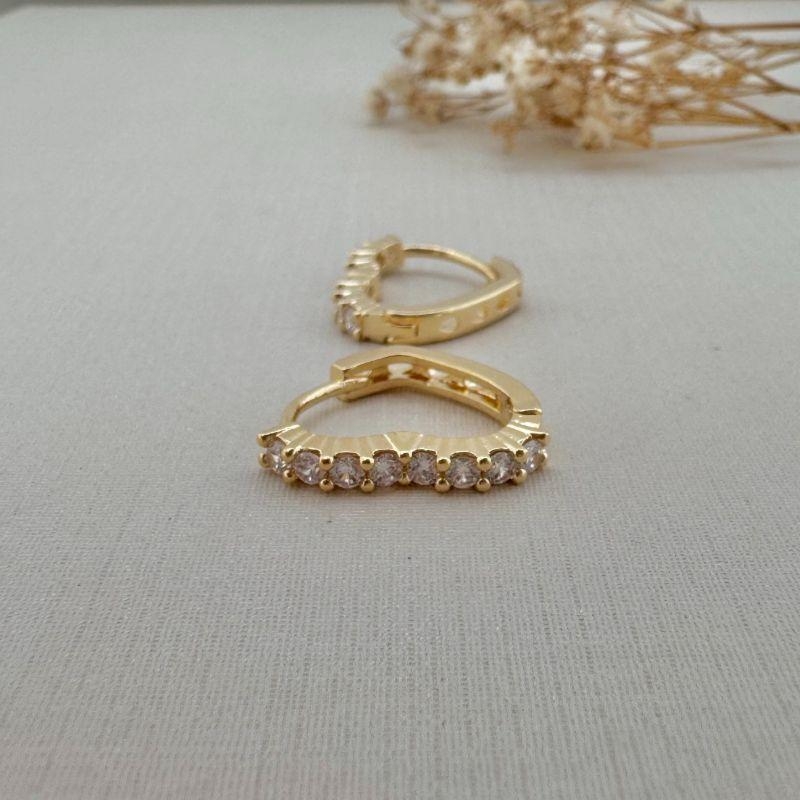 05.2959.1.O - Argola de coração cravejada tamanho G