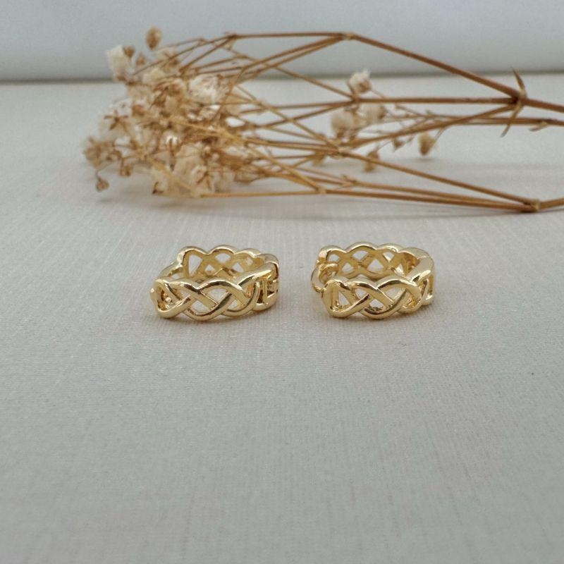 05.2964.0.O - Argola trançada tamanho M