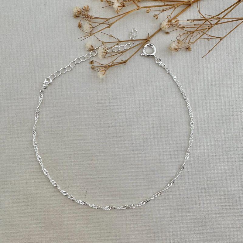 12.2157.0.S - Pulseira de elo singapura classica