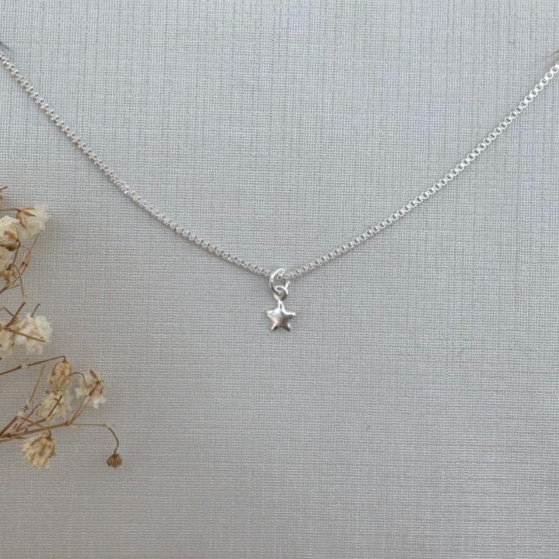 09.2315.1.S - (35) Colar infantil mini estrela chapada