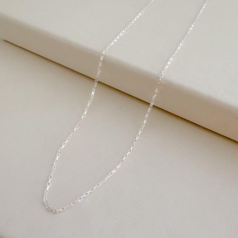 10.0325.0.S - (70) Corrente de elos veneziana tijolo simples