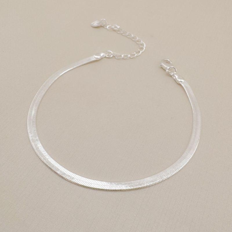 12.2006.0.S - (V2) Pulseira de malha em fita clássica de 3mm