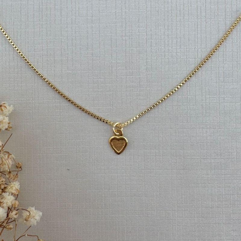 09.2313.1.O - (35) Colar coração em chapa