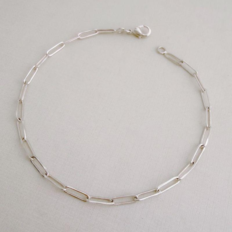 12.1514.0.S - Pulseira de elos longos cartier ovais lisos