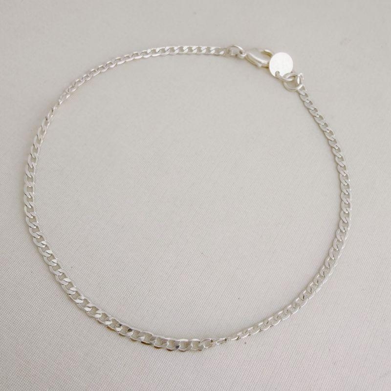 12.1537.0.S - pulseira de elos groumet chapado liso