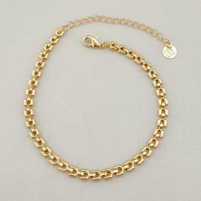 12.2192.0.O - (V2) Pulseira em malha grega gama polida lisa