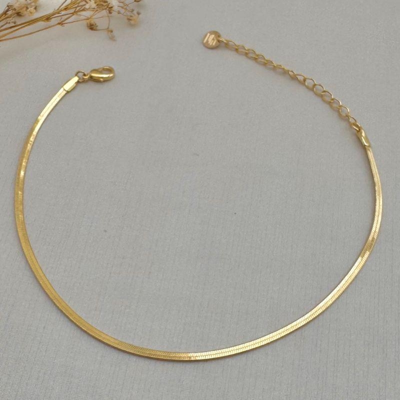 14.0290.0.O - Tornozeleira de fita fina lisa simples