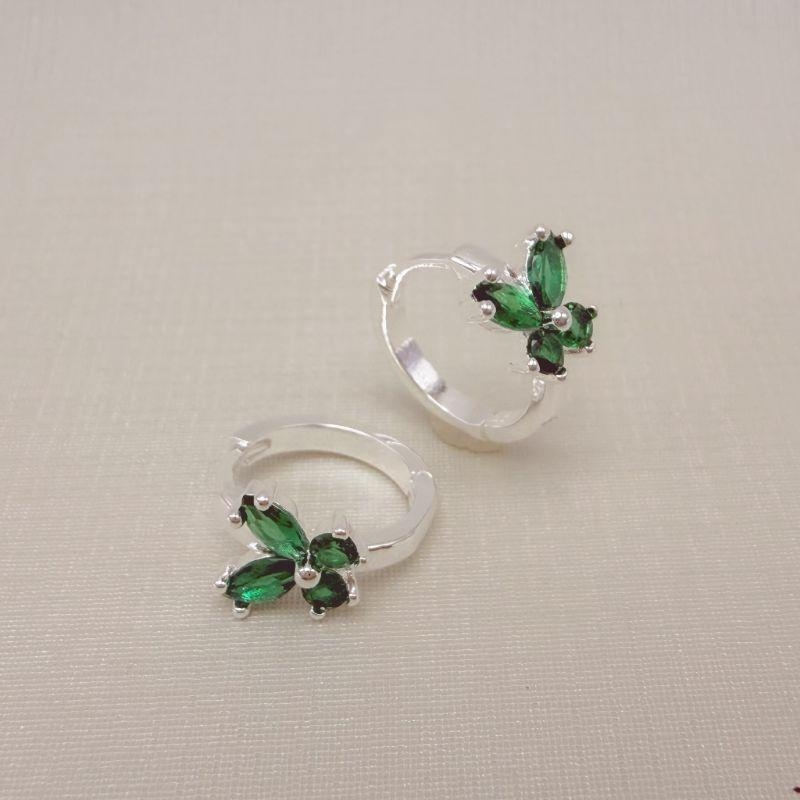 05.3082.5.S - Argola de borboleta verde.