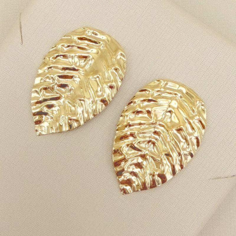 06.1325.0.O - Brinco folha 3,5cm.