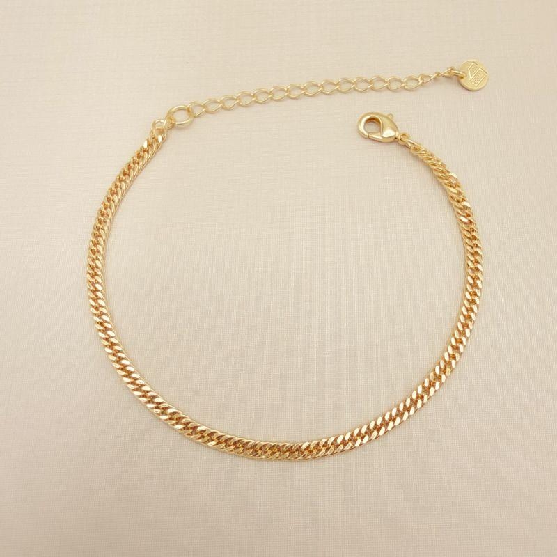 12.1742.0.O - (V2) Pulseira de elos groumet duplo 3mm