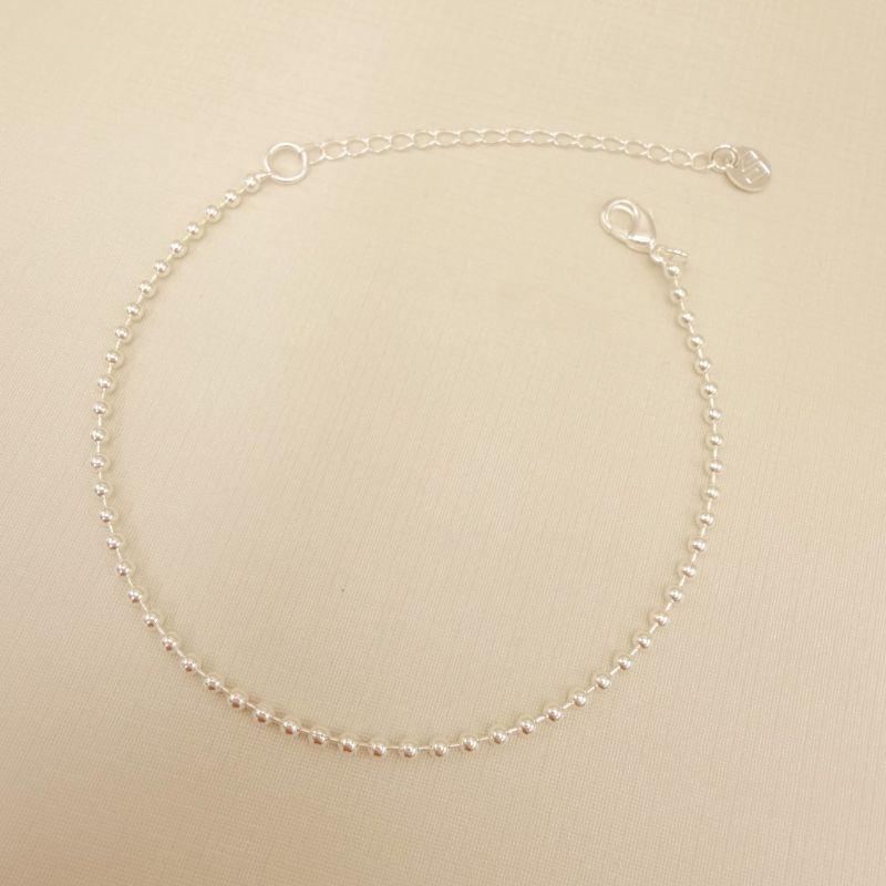 12.2240.0.S - Pulseira de malha em bolinhas 2mm.