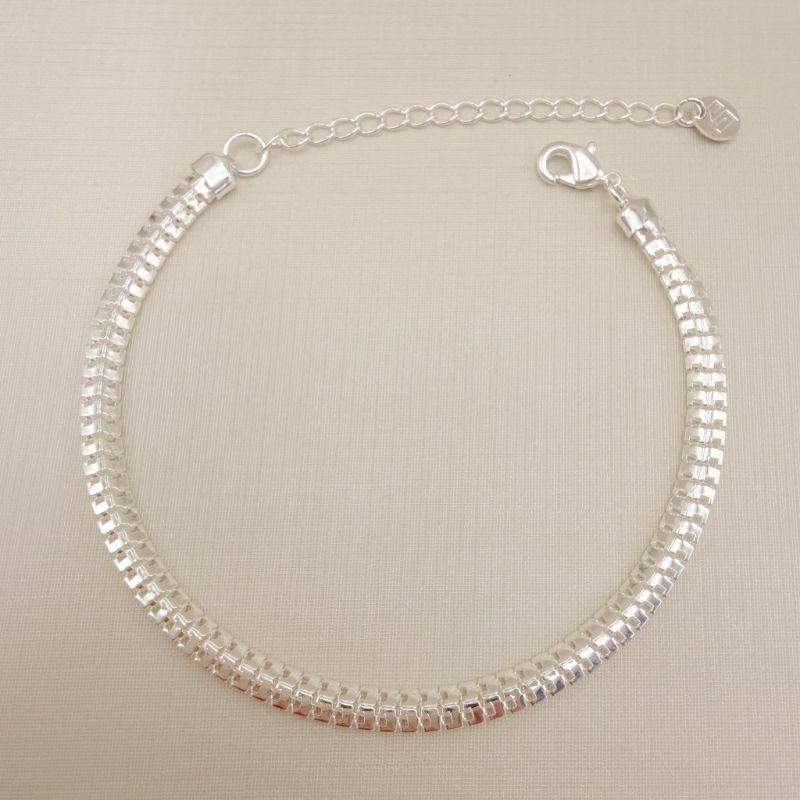 12.2247.0.S - Pulseira salamandra oca 4mm.