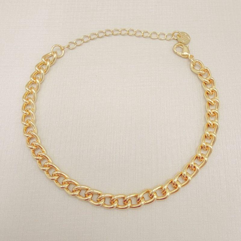 12.2257.0.O - Pulseira de elos tradicionais 5mm.