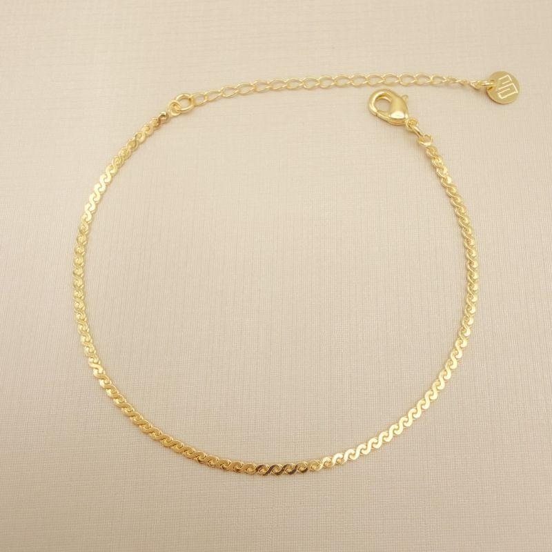 12.2264.0.O - Pulseira malha ondas 1,8mm.