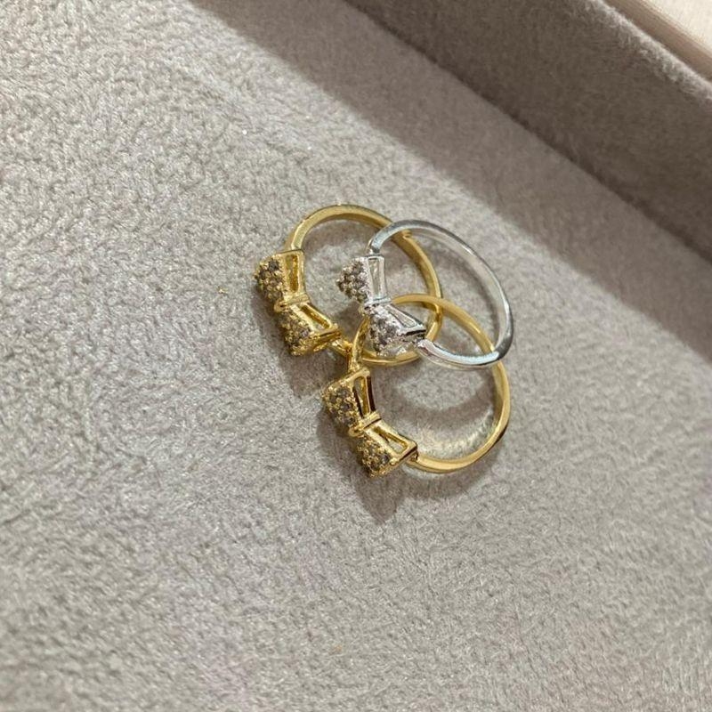 03.2177.1.S - (13) Anel de laço cravejado em aro liso