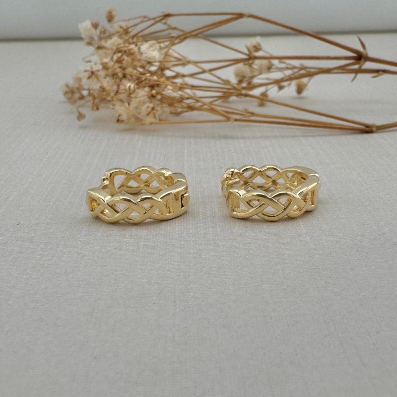 05.2965.0.O - Argola trançada tamanho G