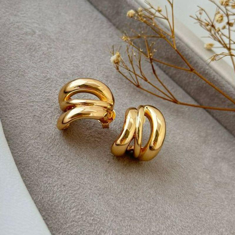 06.1766.0.O - Brinco de três tubos de larguras diferentes e ondulados lisos