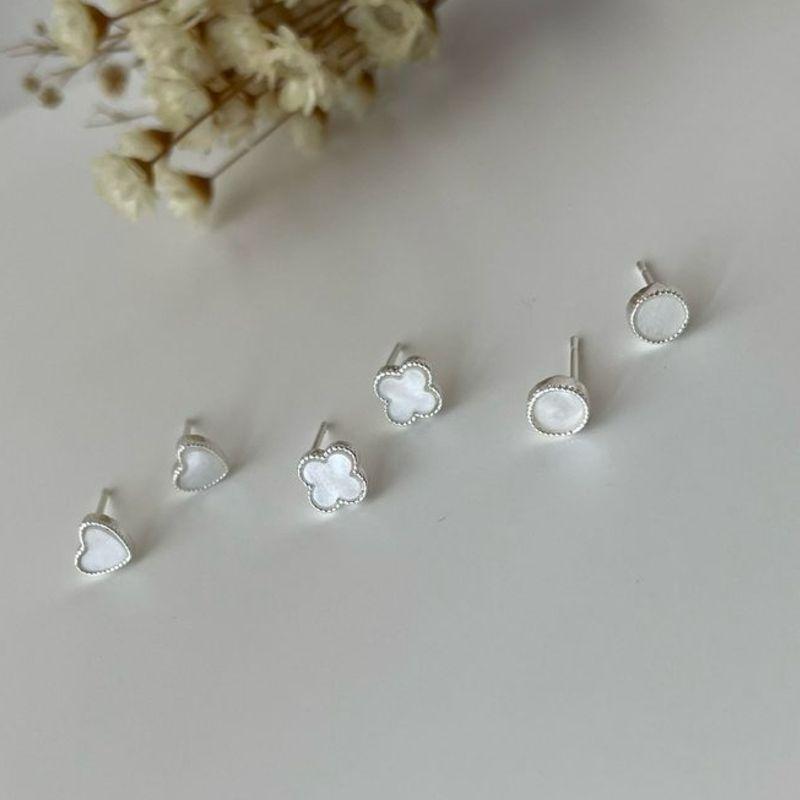 07.2610.15.S - Trio de brincos de formato diferentes com borda spikes