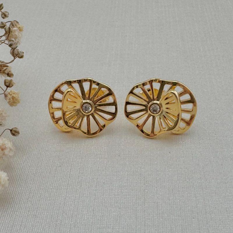 07.2673.1.O - Brinco em espiral de barras com central de ponto de luz em ingles