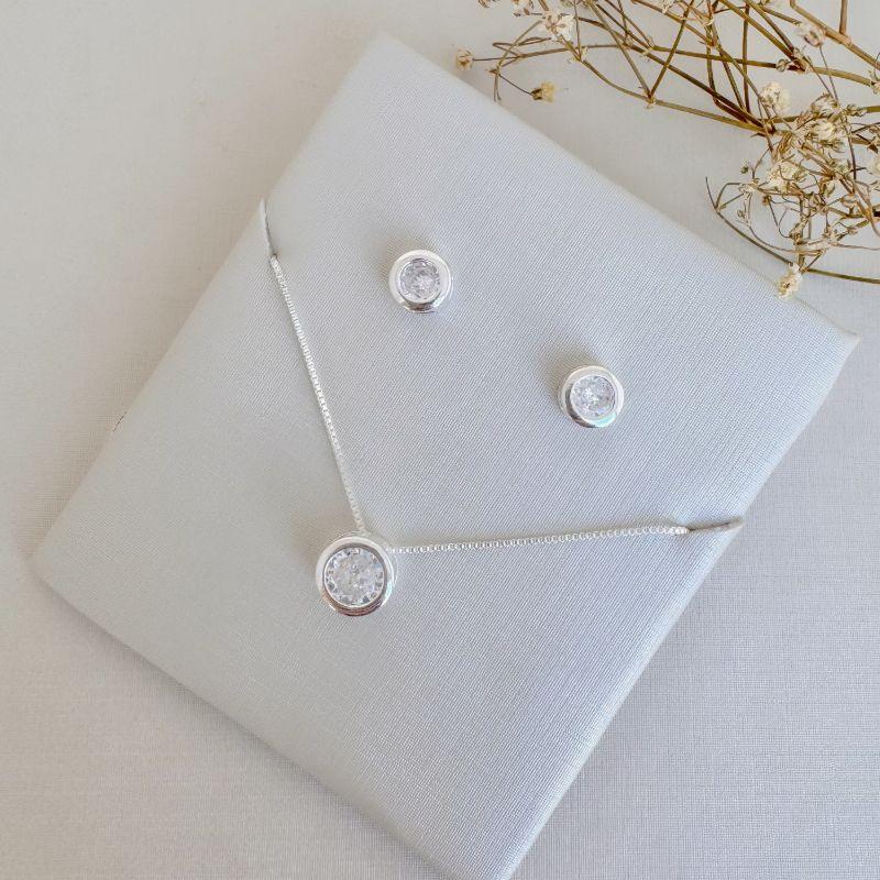 08.0598.1.S - (45) Conjunto de ponto de luz clássico com borda larga lisa em corrente veneziana