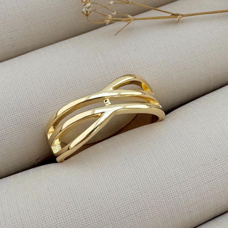 03.2281.1.O - (19) Anel tres barras lisas, duas paralelas e uma atravessa