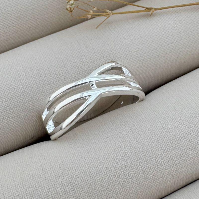 03.2281.1.S - (19) Anel tres barras lisas, duas paralelas e uma atravessa