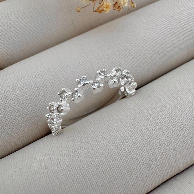 03.2355.1.S - (16) Anel riviera zig zag de cravação garra