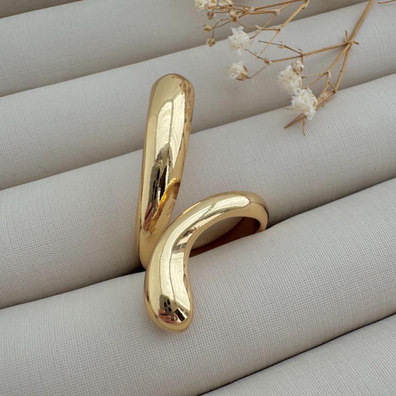 03.2404.0.O - (20) Anel de gotas invertidas longas lisas