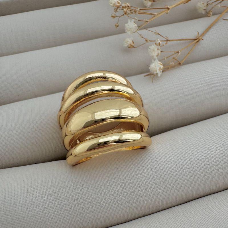 03.2407.0.O - (24) Anel de quatro barras lisas em tamanhos diferentes