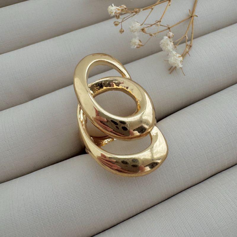 03.2409.0.O - (20) Anel de espiral dupla lisa grande